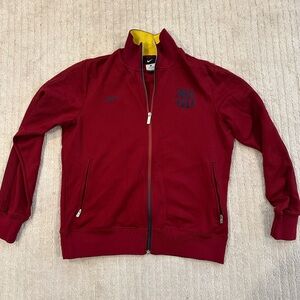 Nike Barcelona Red and Yellow Jacket